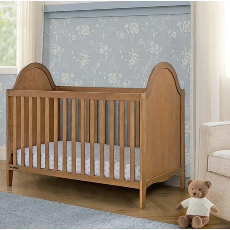 Delta Children Willa 4-in-1 Convertible Crib, Chestnut | Walmart (US)