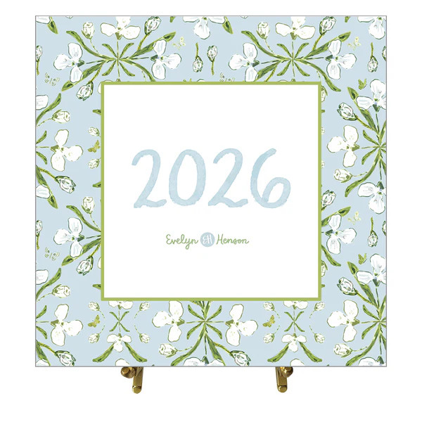 2026 Desk Calendar, Pattern Edition | Evelyn Henson