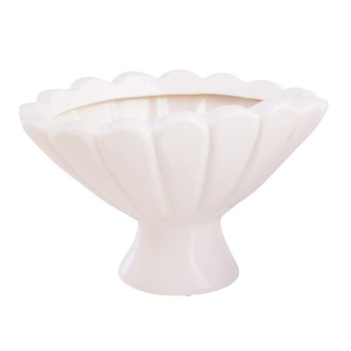 Meri Tabletop Planter - White | Ballard Designs, Inc.