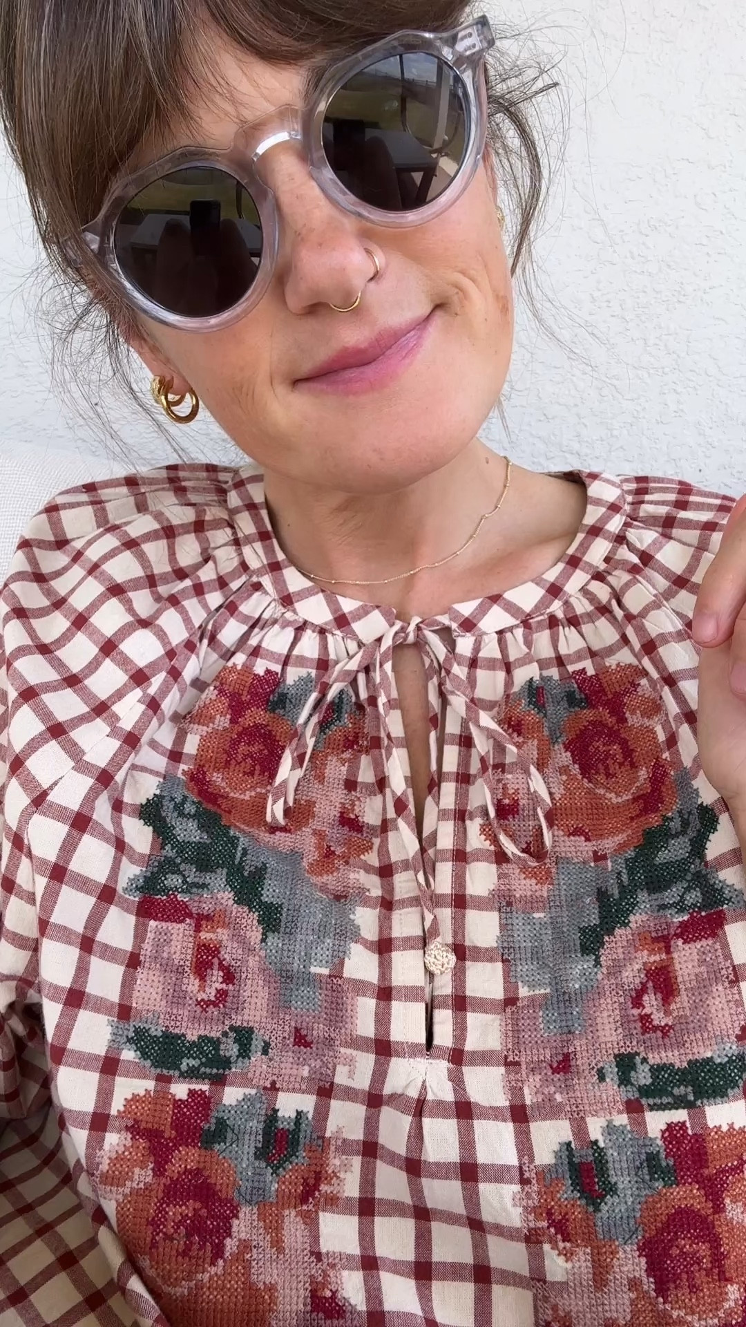 Ana Luisa checkered earrings 

#LTKootd #LTKgrwm #LTKmomlife