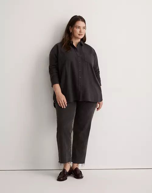 The Curvy Plus Perfect Vintage Straight Jean in Lunar Wash | Madewell