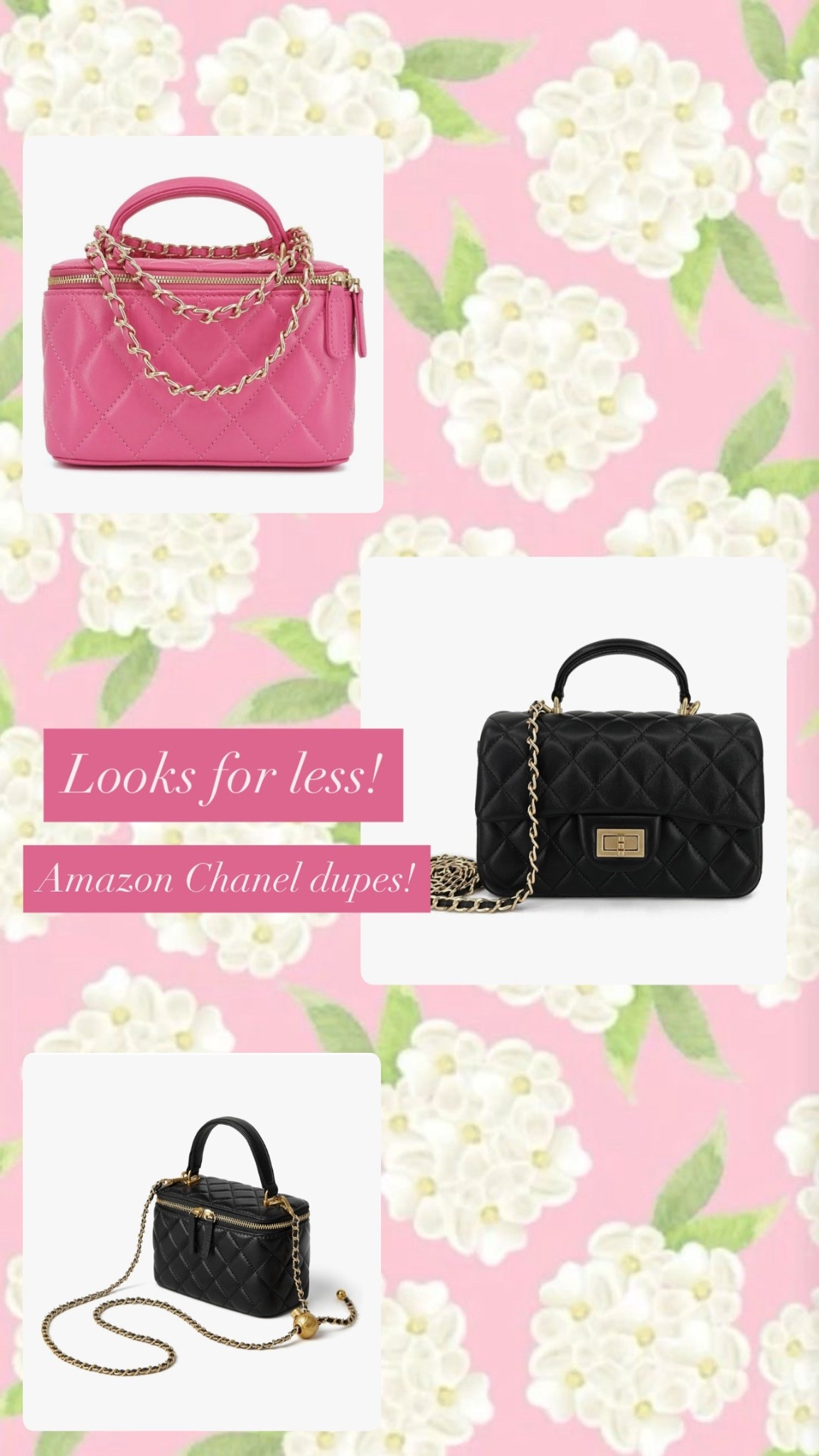 Amazing Chanel dupes!


#LTKFindsUnder50 #LTKU #LTKSaleAlert