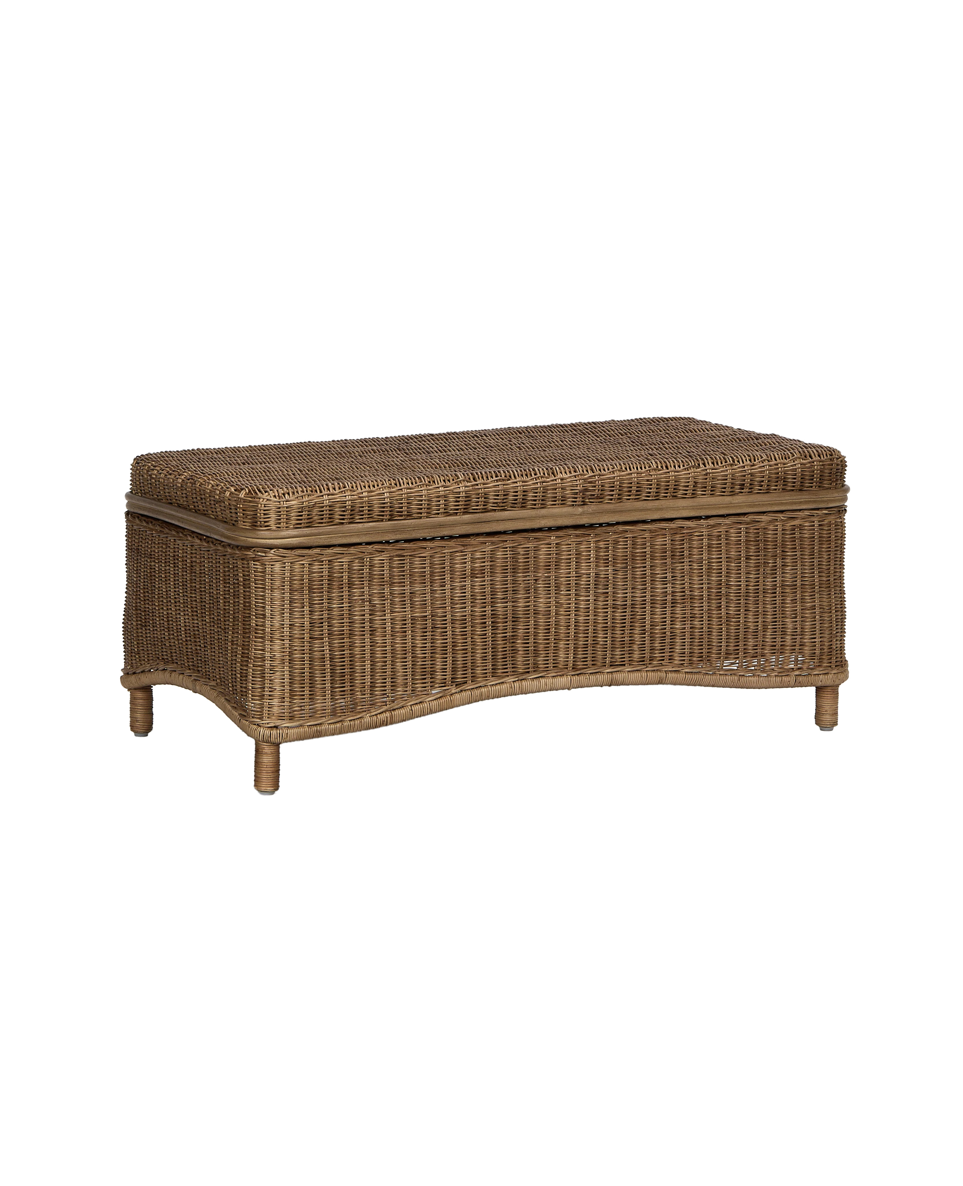 True West Rattan Coffee Table | Olive Ateliers