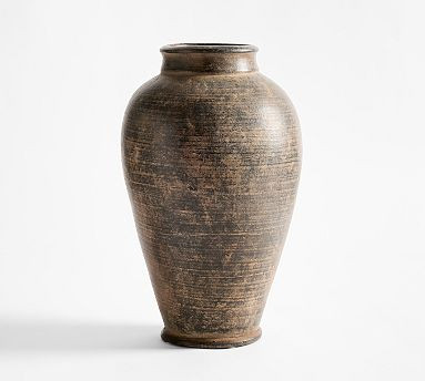 Rustic Brown Vase Collection | Pottery Barn (US)