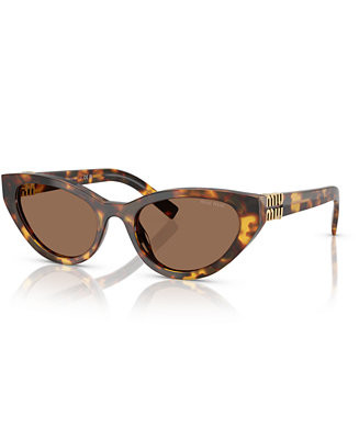 Miu Miu Women's Large Sunglasses, MU A04S - Macy's | Macy's