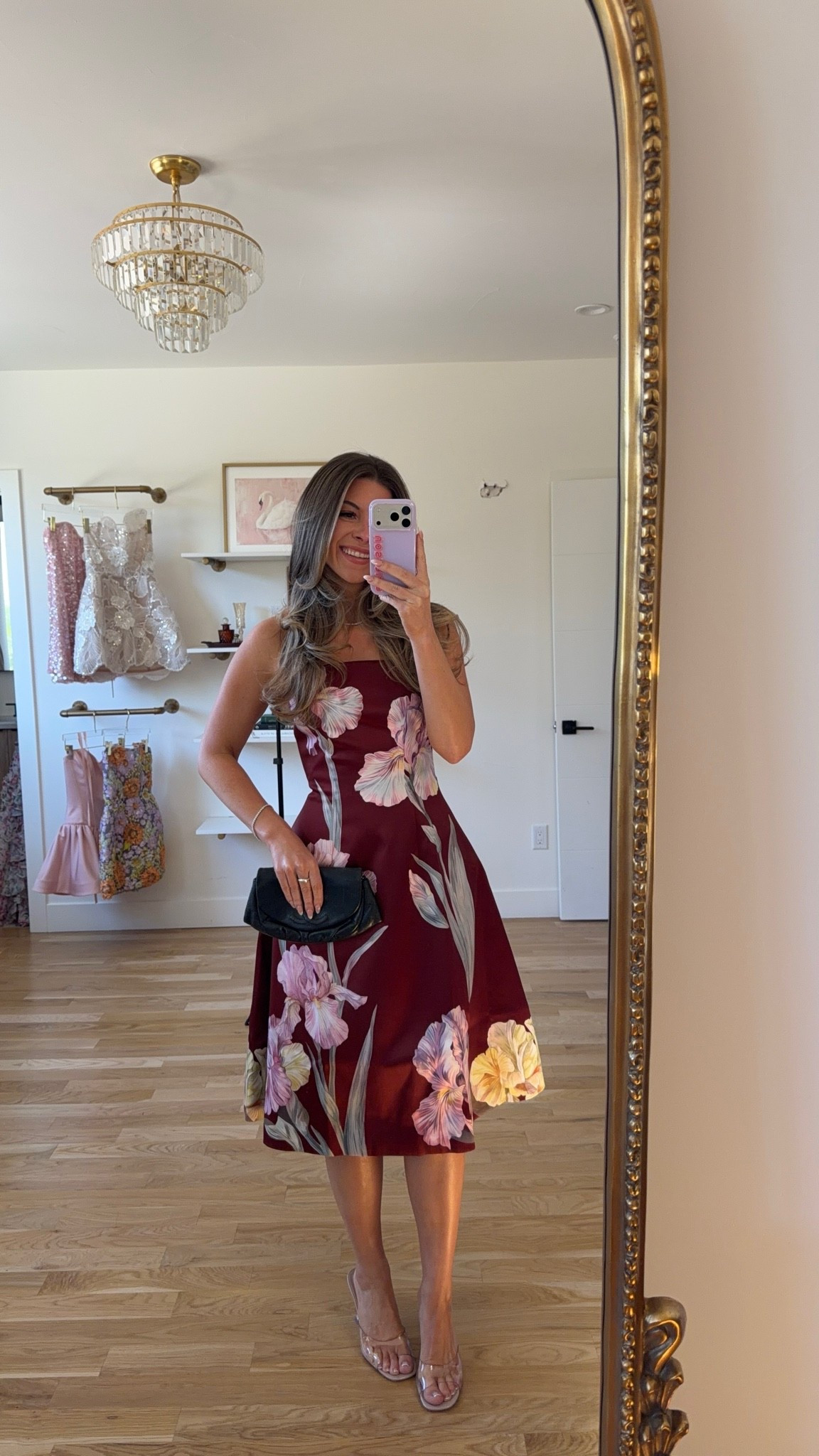 burgundy iris print midi with a fitted bodice and full skirt amazon summer to fall formal event and wedding guest dress 💍

I’m 5’4” and wearing my usual small/2 

vivrelle code: emerson20 
electric picks code: emerson20 

amazon fashion, amazon dresses, amazon finds, amazon outfit ideas, amazon summer outfits, affordable fashion finds, summer wedding guest dresses, wedding guest dresses, cocktail dresses, semi-formal dresses, black tie wedding guest dresses, destination wedding guest dresses, garden party dresses, wedding guest outfit ideas

#LTKgrwm #LTKWedding #LTKSeasonal
