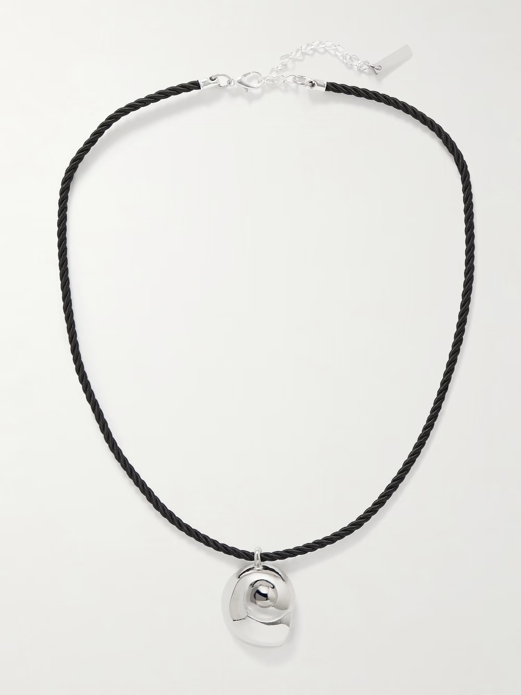 Natica silver-tone and cord necklace | NET-A-PORTER (UK & EU)