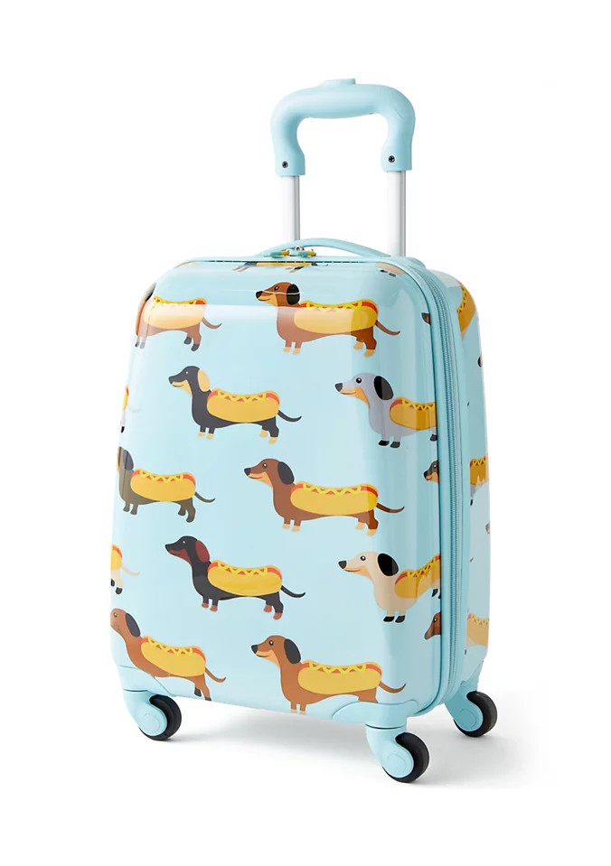 Kids Spinner Luggage and Neck Pillow Set | Belk