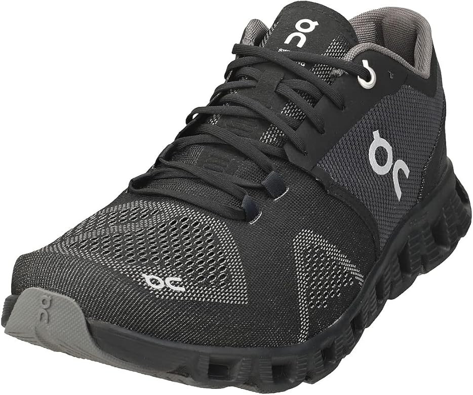 Amazon.com | On Running Mens Cloud X Textile Synthetic Black Asphalt Trainers 12 US | Road Runnin... | Amazon (US)