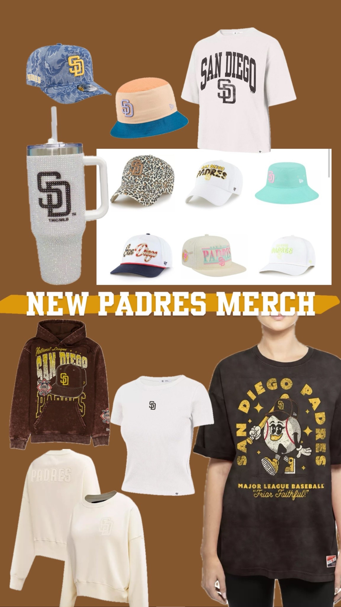 San Diego padres merch 

#LTKStyleTip #LTKFindsUnder50 #LTKFindsUnder100