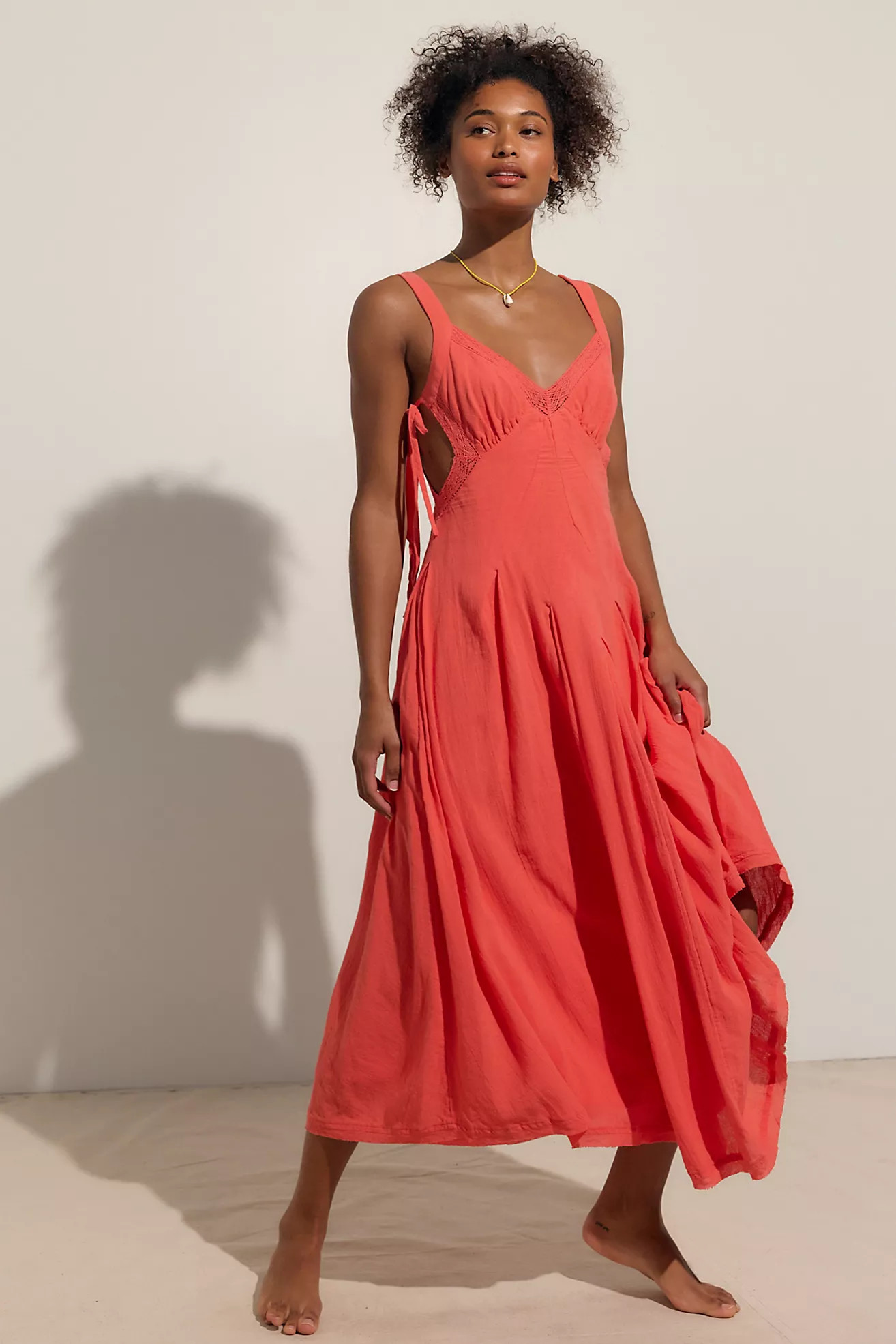 Vivi Cotton Midi Dress | Free People (Global - UK&FR Excluded)