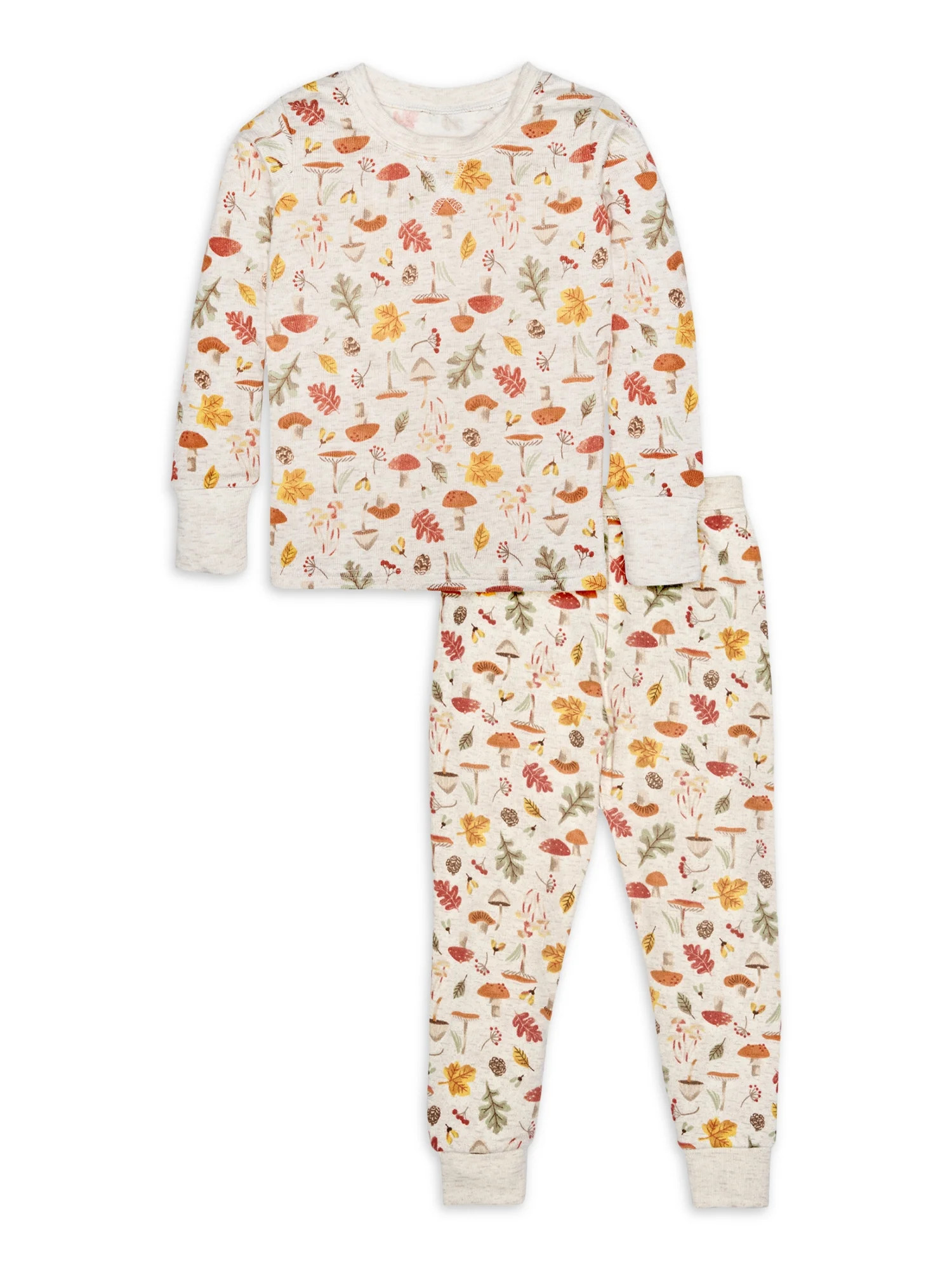 Modern Moments By Gerber Toddler Girl Tight Fitting Pajamas Set, 2-Piece, Sizes 12M-5T | Walmart (US)