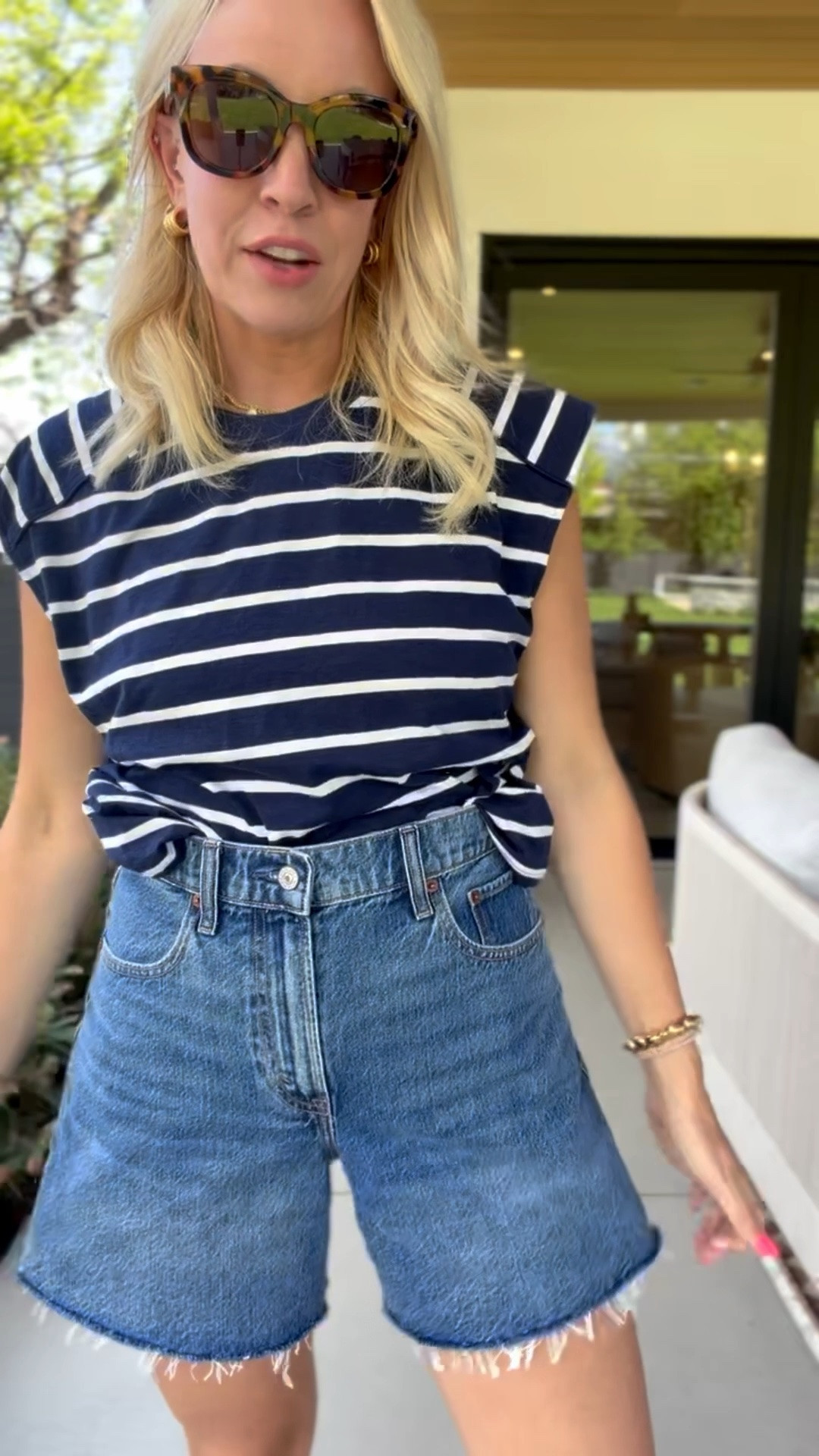 These shorts are on sale plus an additional discount with code SHORTSAF making them only $34! I did a size 27

#LTKootd #LTKgrwm #LTKmomlife