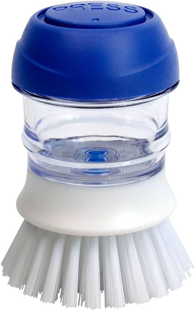 CELOX Dish Scrubber with Soap Dispenser for Pots, Dishes, Bowls | Amazon (US)