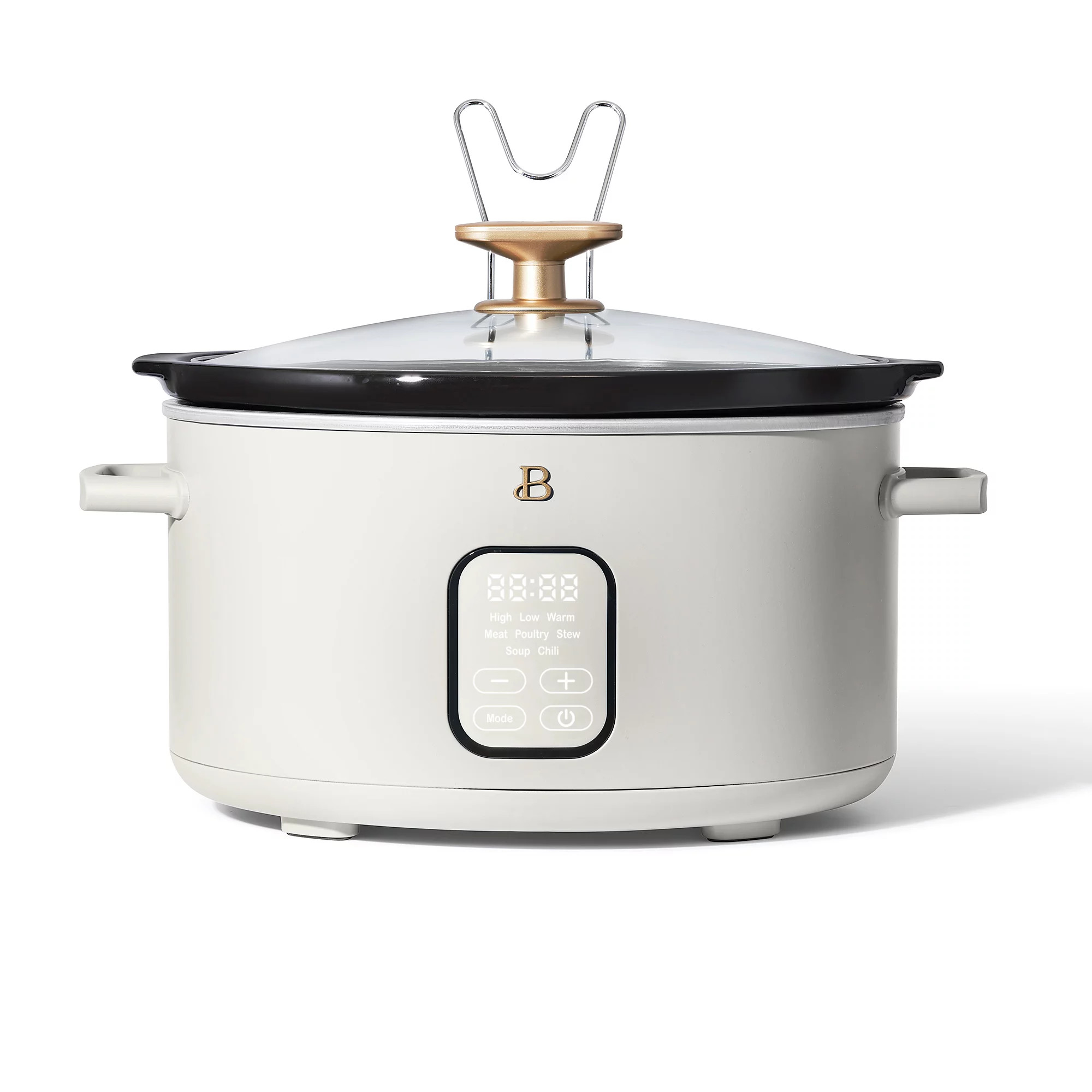 Beautiful 6QT Programmable Slow Cooker, White Icing by Drew Barrymore - Walmart.com | Walmart (US)