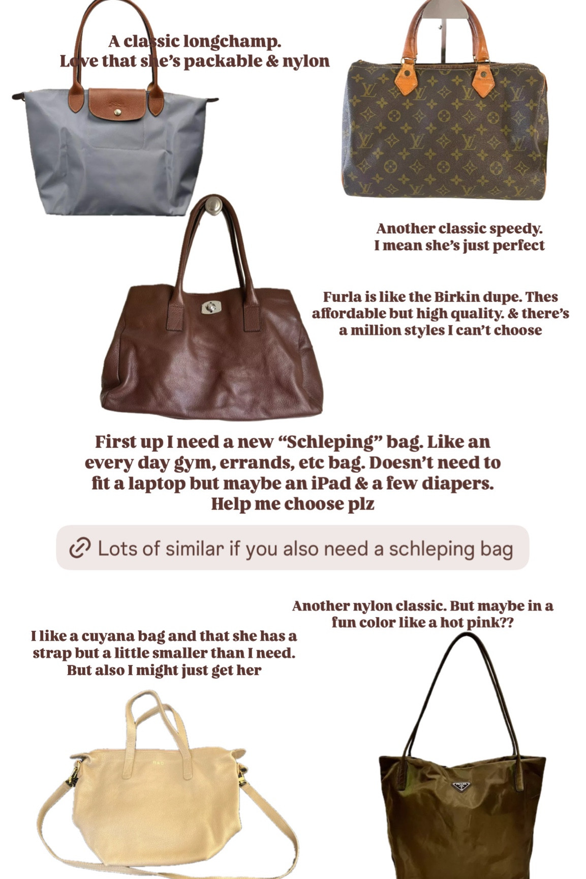 Vintage eBay designer bags 