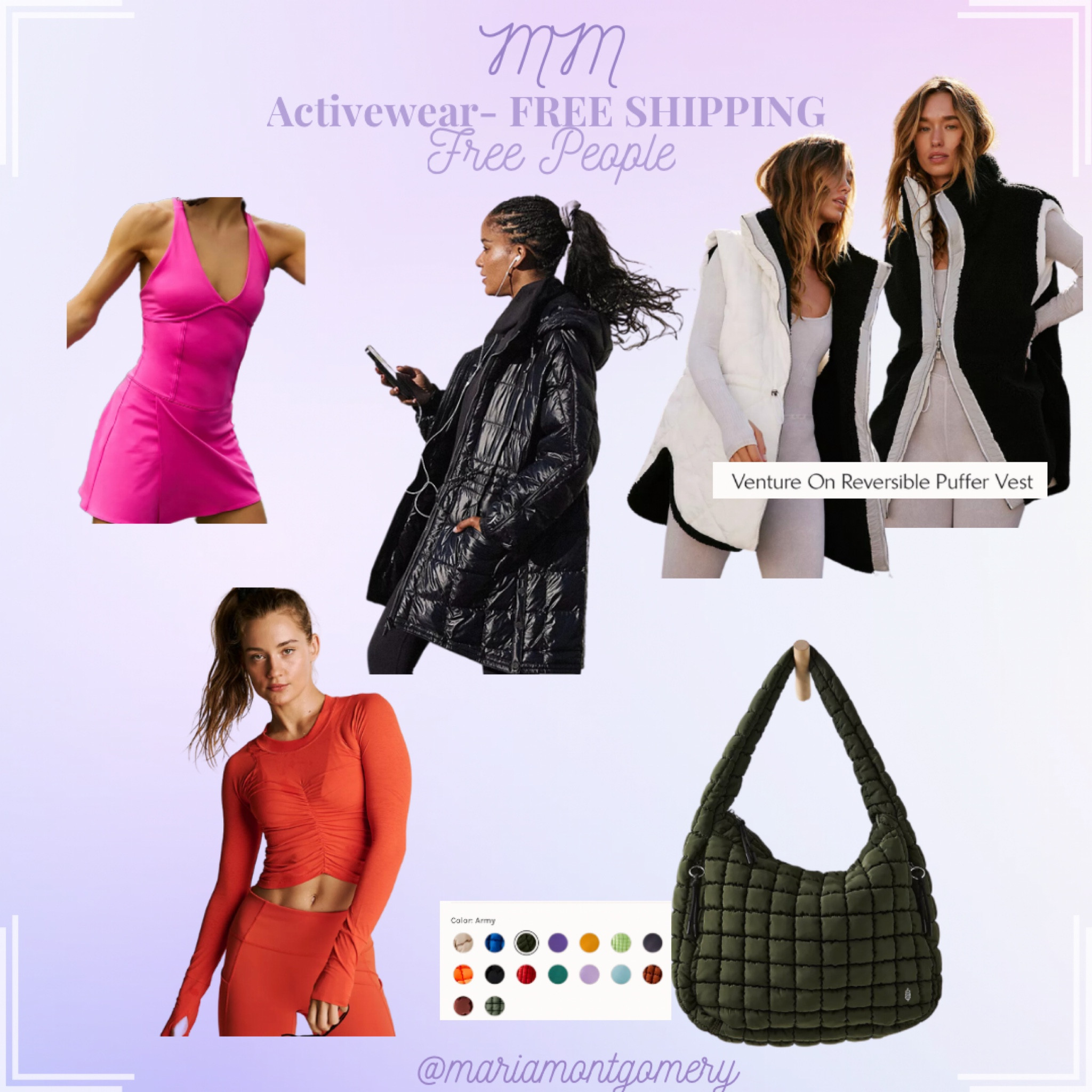 Free People activewear. Great gifts for Christmas! Love the 2 in 1 Vest :) perfect for fall. 

#LTKfitness #LTKsalealert #LTKGiftGuide