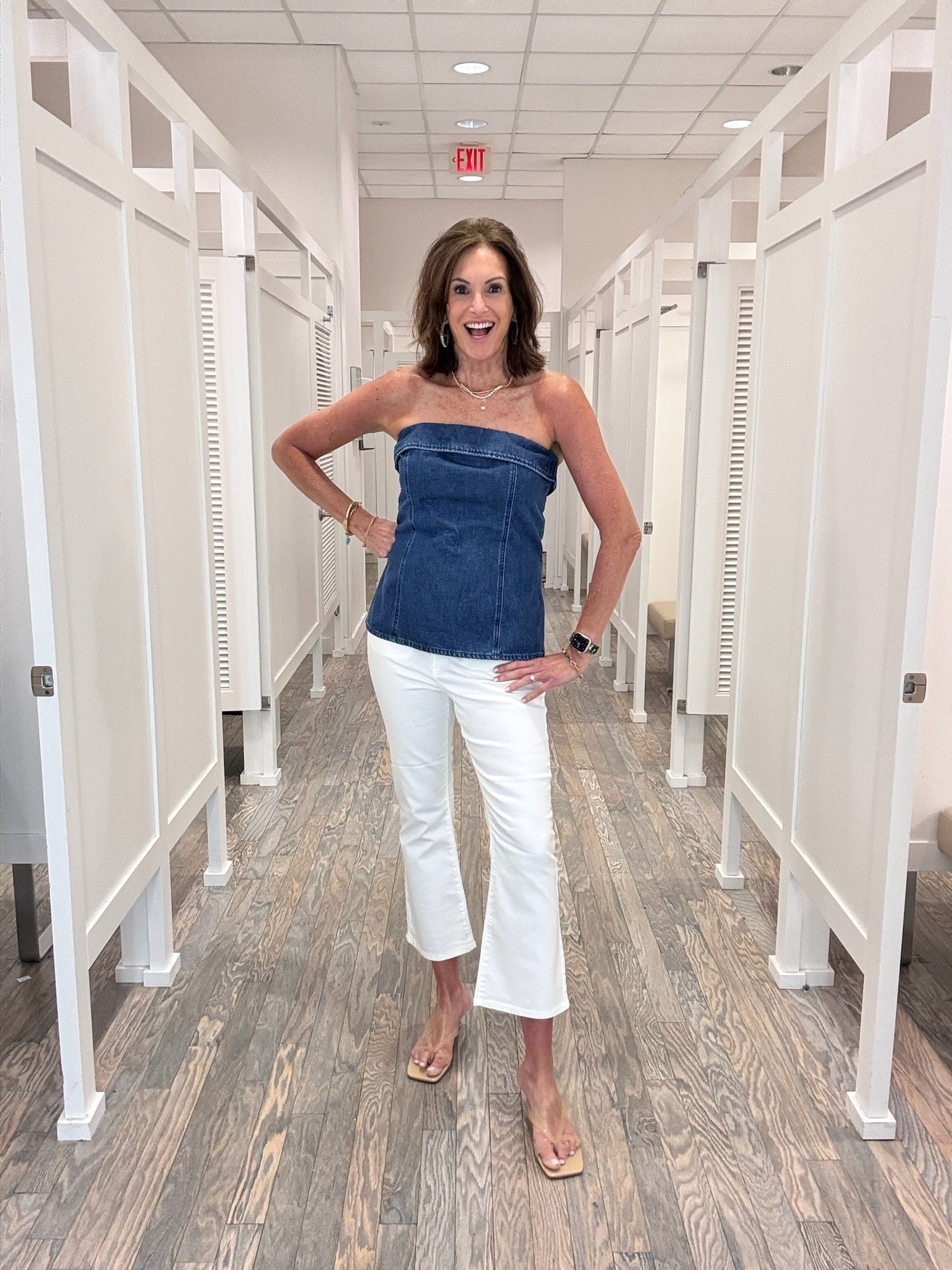 Adorable everyday spring outfit inspo!
Welt pocket jeans - 29/8 regular (available in petite/reg/tall), Strapless denim top - size 8 / medium 
-
-
-
Women’s fashion, outfit inspo, outfit ideas, what to wear for, fashion over 40, fashion over 50, spring outfits, winter to spring style, winter to spring transition outfits, spring outfits, spring fashion, spring style, women’s spring outfit, Vacation outfit, vacation style, Easter outfit, Easter outfit inspo 

#LTKootd #LTKSeasonal #LTKOver40