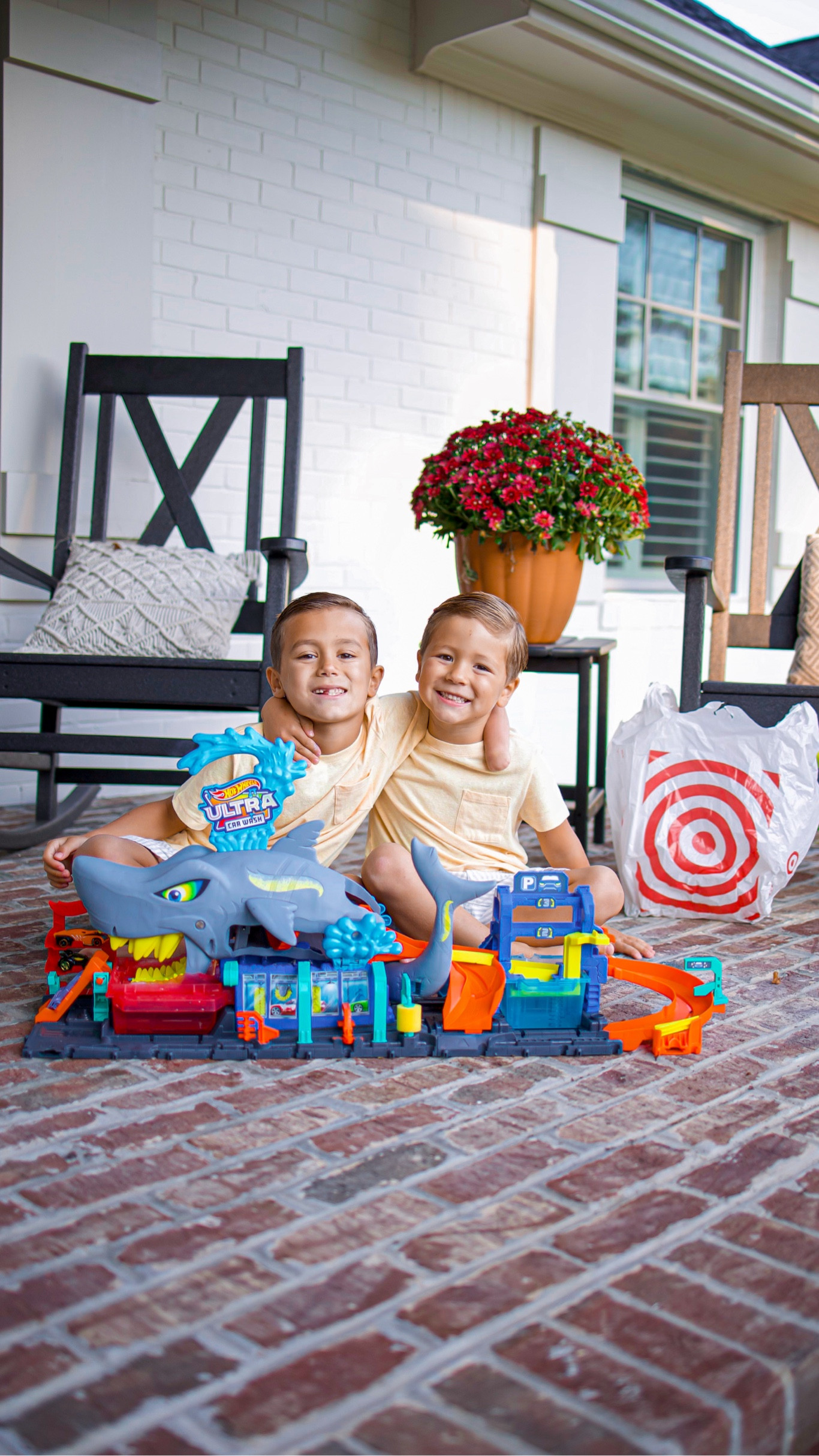 #ad if this is on your kiddo’s (or not!) Christmas wish list this season- GET IT! it’s been so much fun and my kids are obsessed! who doesn’t love a surprise?! and this Hot Wheels City Ultra Shark Car Wash is a fun way to reveal what your car will look like! 
#Target #TargetFinds #Toys #TargetPartner #Target 

#LTKCyberWeek #LTKGiftGuide #LTKKids