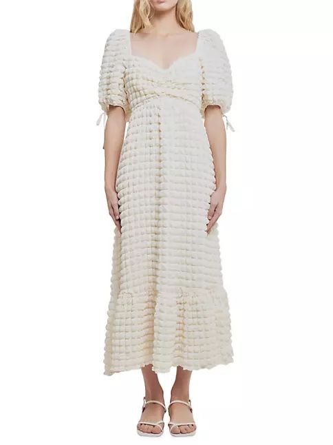 Textured Maxi Dress | Saks Fifth Avenue