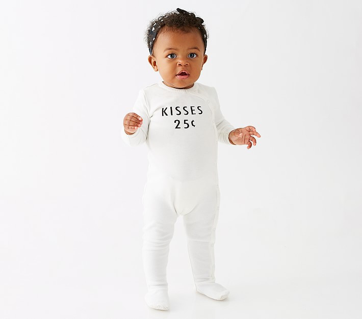 Kisses Organic Nursery Pajama | Pottery Barn Kids