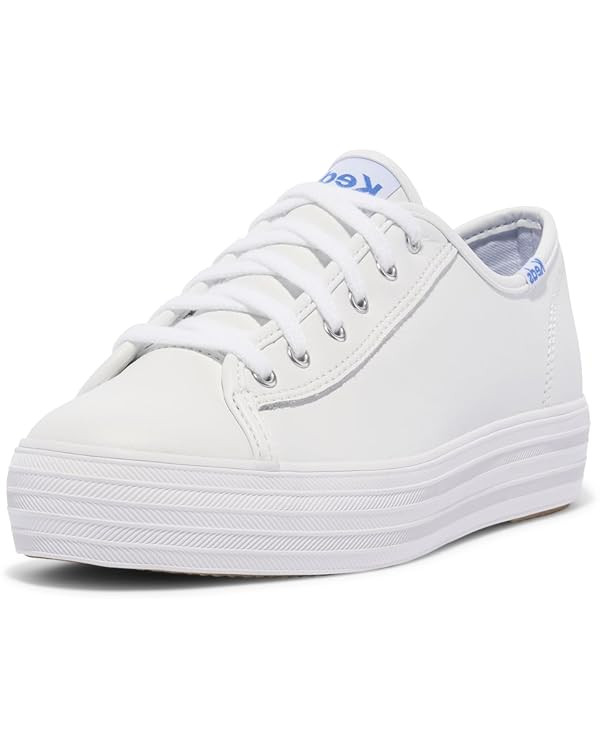 Keds Women's Triple Kick Leather Sneaker | Amazon (US)