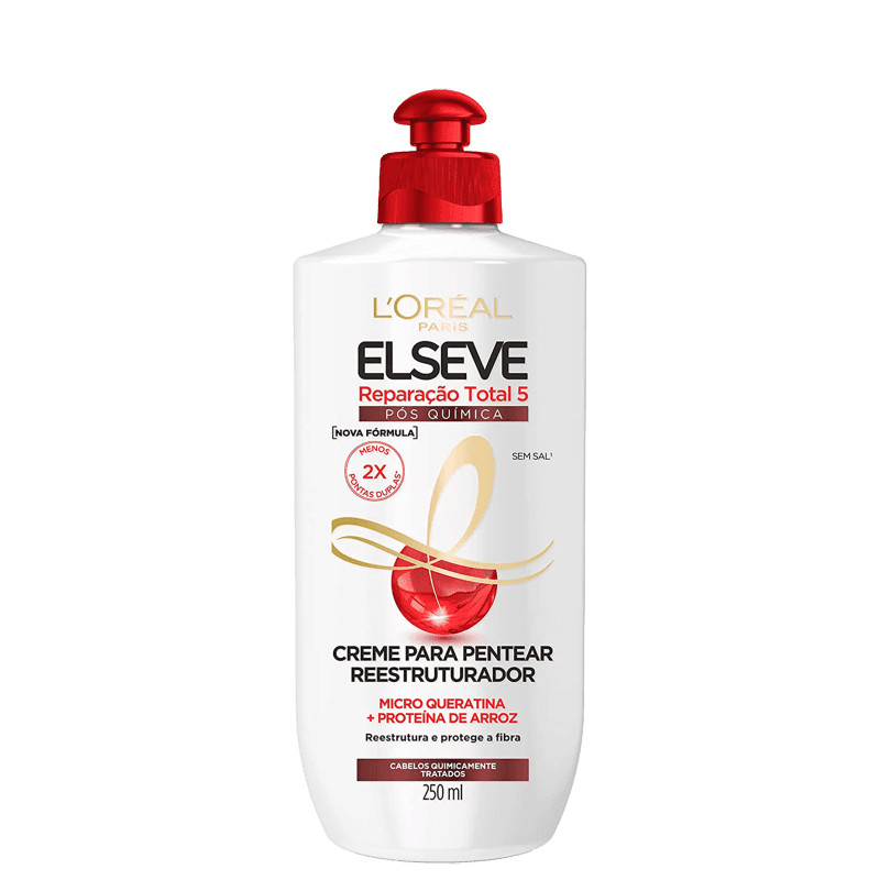 Elseve L'Oréal Paris Reparação Total 5
        
              - Creme de Pentear 250ml | Beleza Na Web (BR)