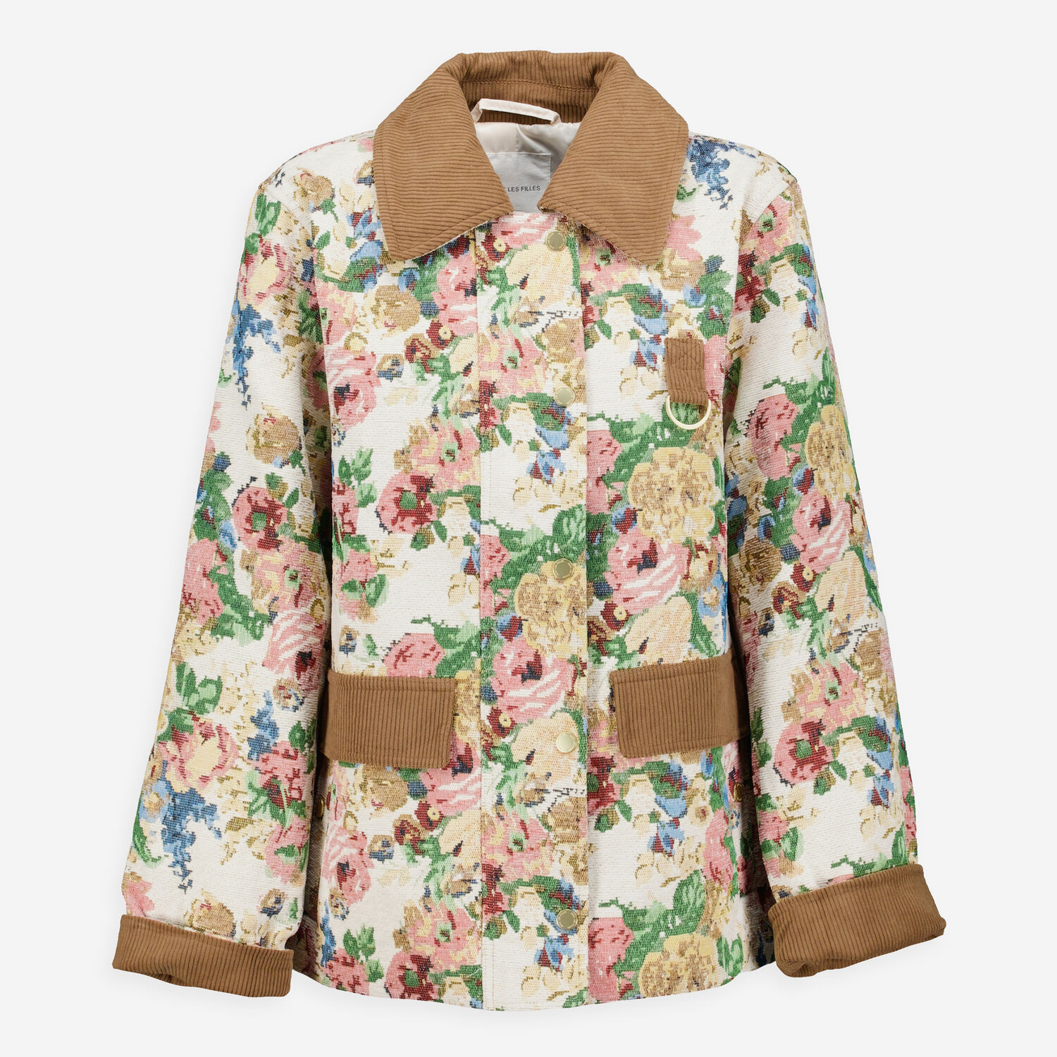 Multicolour Floral Woven Jacket | TK Maxx