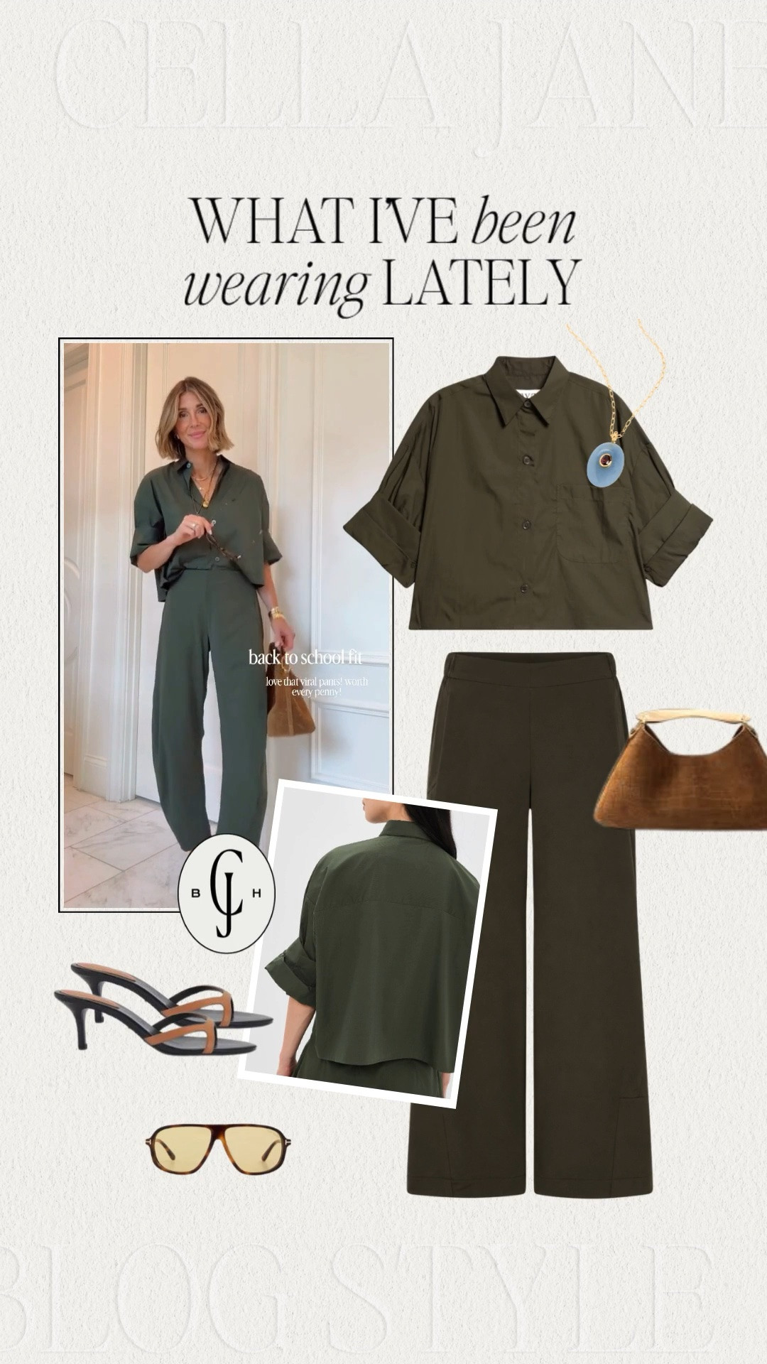 A really fun look for back to school. Olive green is going to be huge this season!

#LTKfall #LTKstyletip