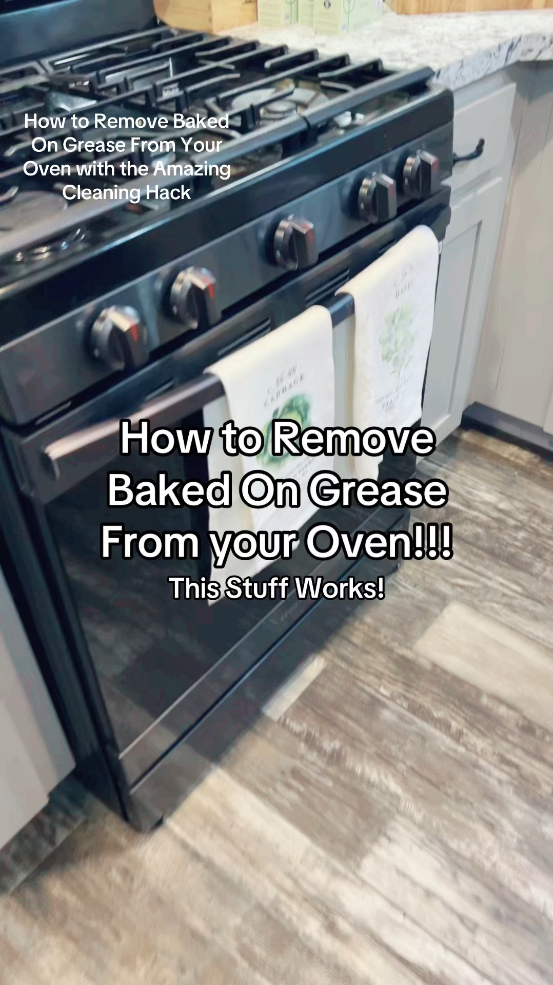 How to Remove Baked on Grease from Your Oven
After using my self-cleaning oven mode, I realized it only really
cleaned the bottom of the oven. So I grabbed a degreaser to see how it
would do and I was amazed with the results.
Grab Yours Here: https://amzn.to/3WKRo3o

#ovencleaning #ovencleaner #Degreaser #hardtoclean #kitchencleaning
#cleanwithme #cleaninghacks #cleaningtips #cleaningmotivation
#cleaningproducts #cleaningcloset #CommissionsEarned

#LTKWatchNow #LTKHome #LTKFindsUnder50