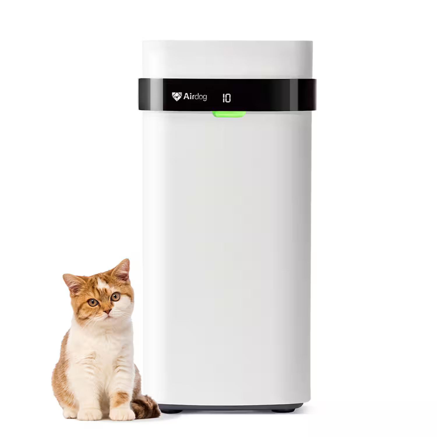 Airdog - Pet Air Purifier for Home Large Room with Washable filter, TPA Technology Covers up to 1614 Ft² - White | Best Buy U.S.