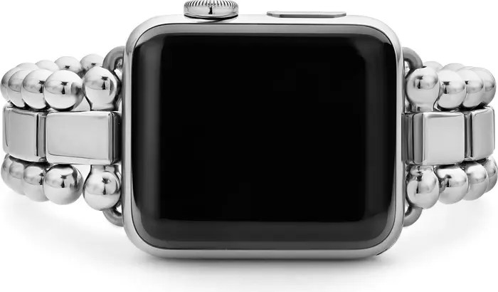Smart Caviar Stainless Steel Link Band for Apple Watch® | Nordstrom