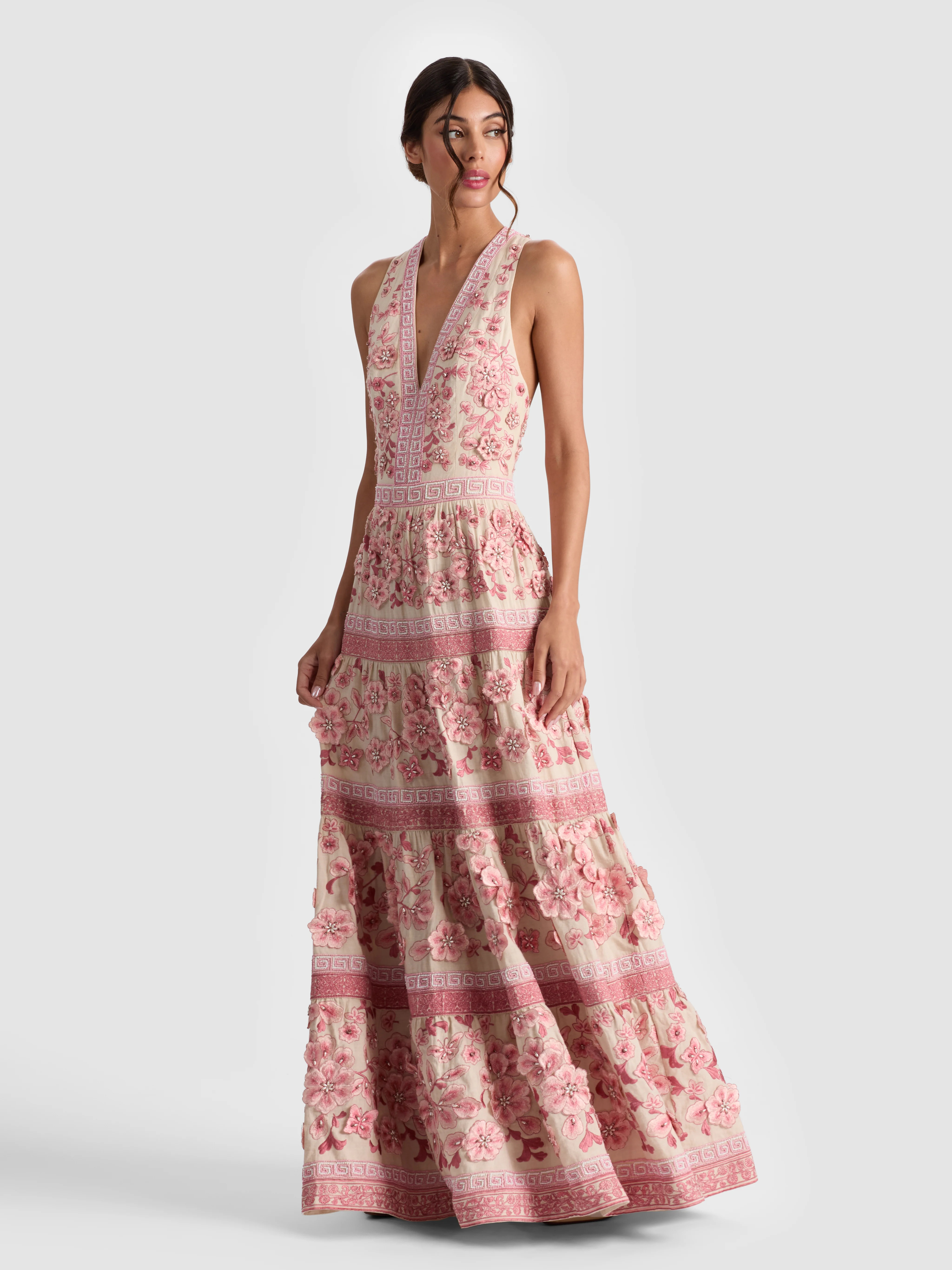 alice + olivia MAGDALENA MAXI GOWN | Alice + Olivia