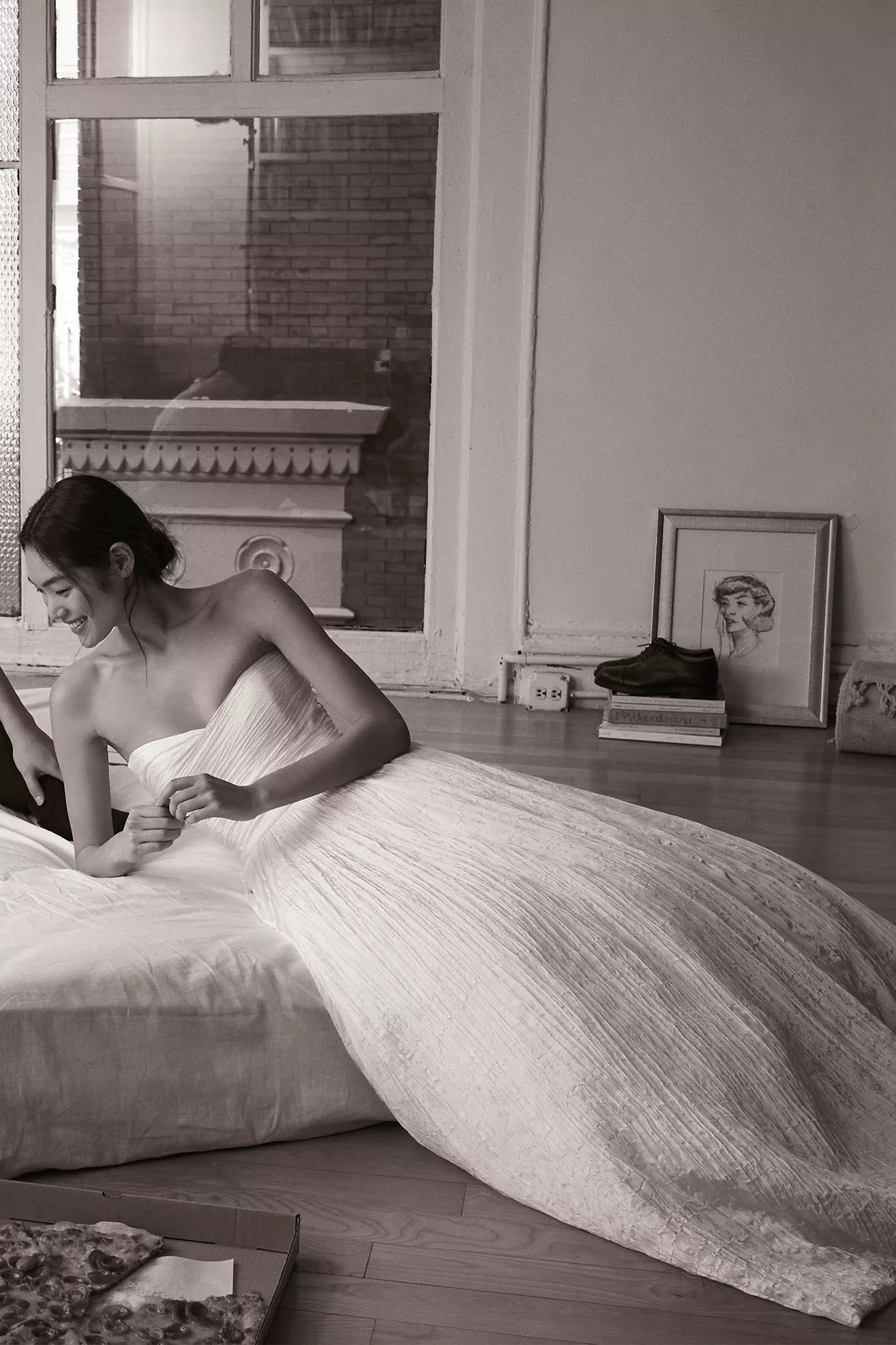 Jenny Yoo Laurel Strapless Sweetheart Wedding Gown | Anthropologie (US)