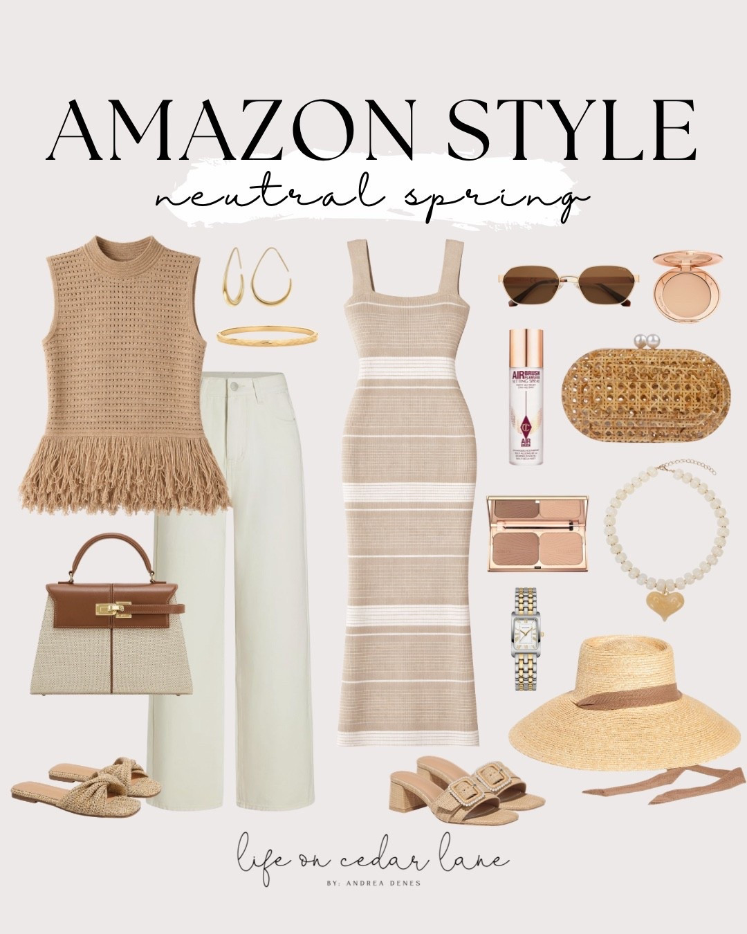 Spring wardrobe essentials, straight from Amazon! Perfect for a chic and stylish spring look. #springstyle #amazonstyle

#LTKspringtrends #LTKSaleAlert #LTKspring