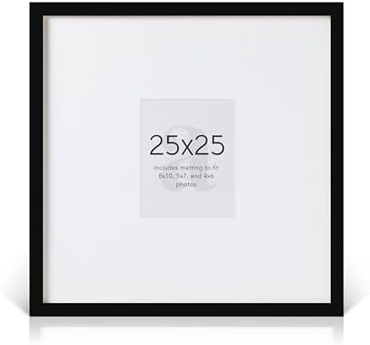 artisane home goods - Gallery Frame 1.0, Picture Frame, 25x25 frame, Black, Gallery Wall Frame Se... | Amazon (US)