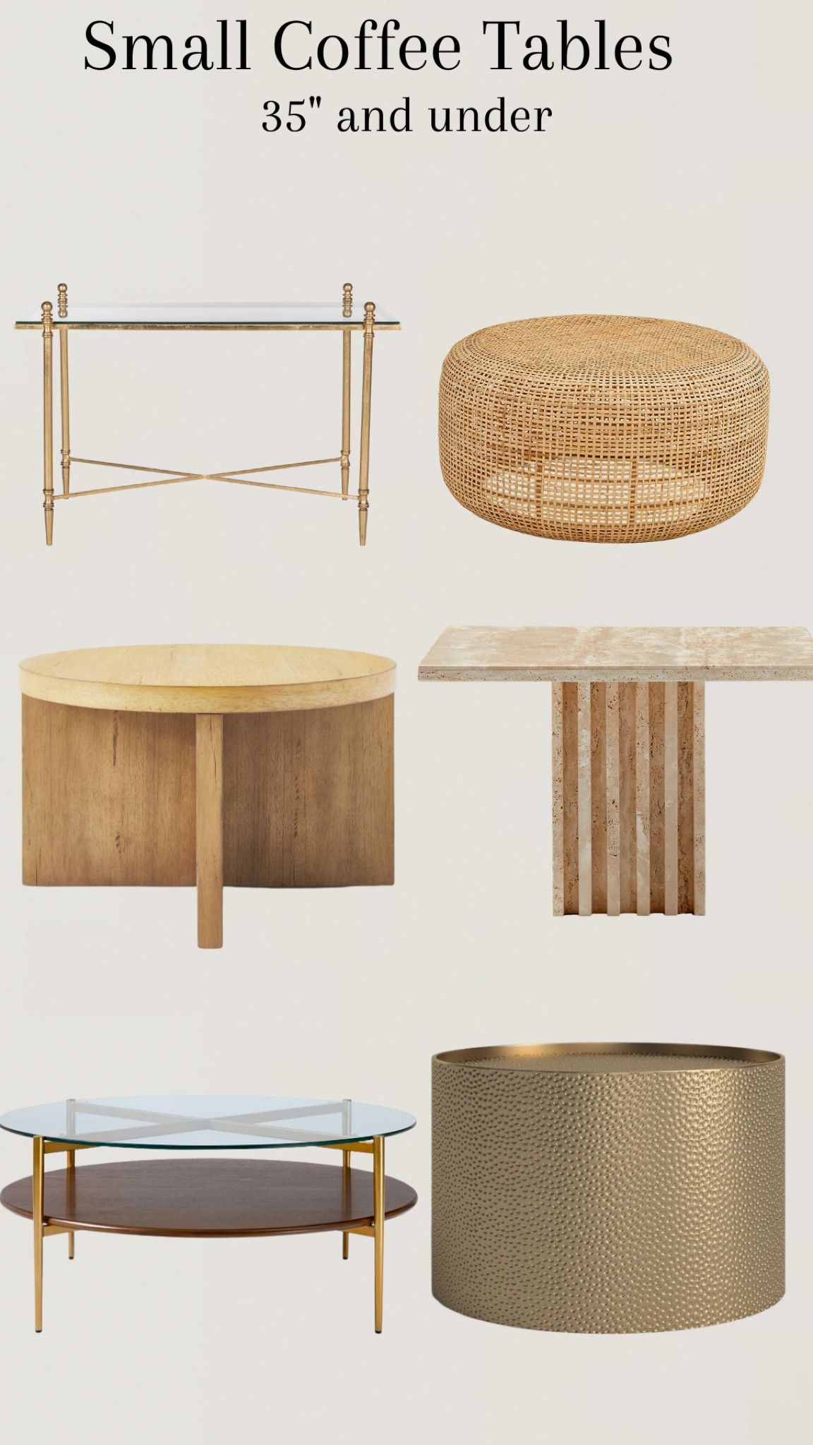 Home decor, small coffee table, round coffee table, rectangular coffee table, rattan coffee table, glass coffee table, wood coffee table, marble coffee table￼

#LTKhome #LTKsalealert #LTKstyletip