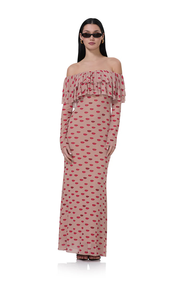 Dahlia Dress - Almond Kiss | ShopAFRM