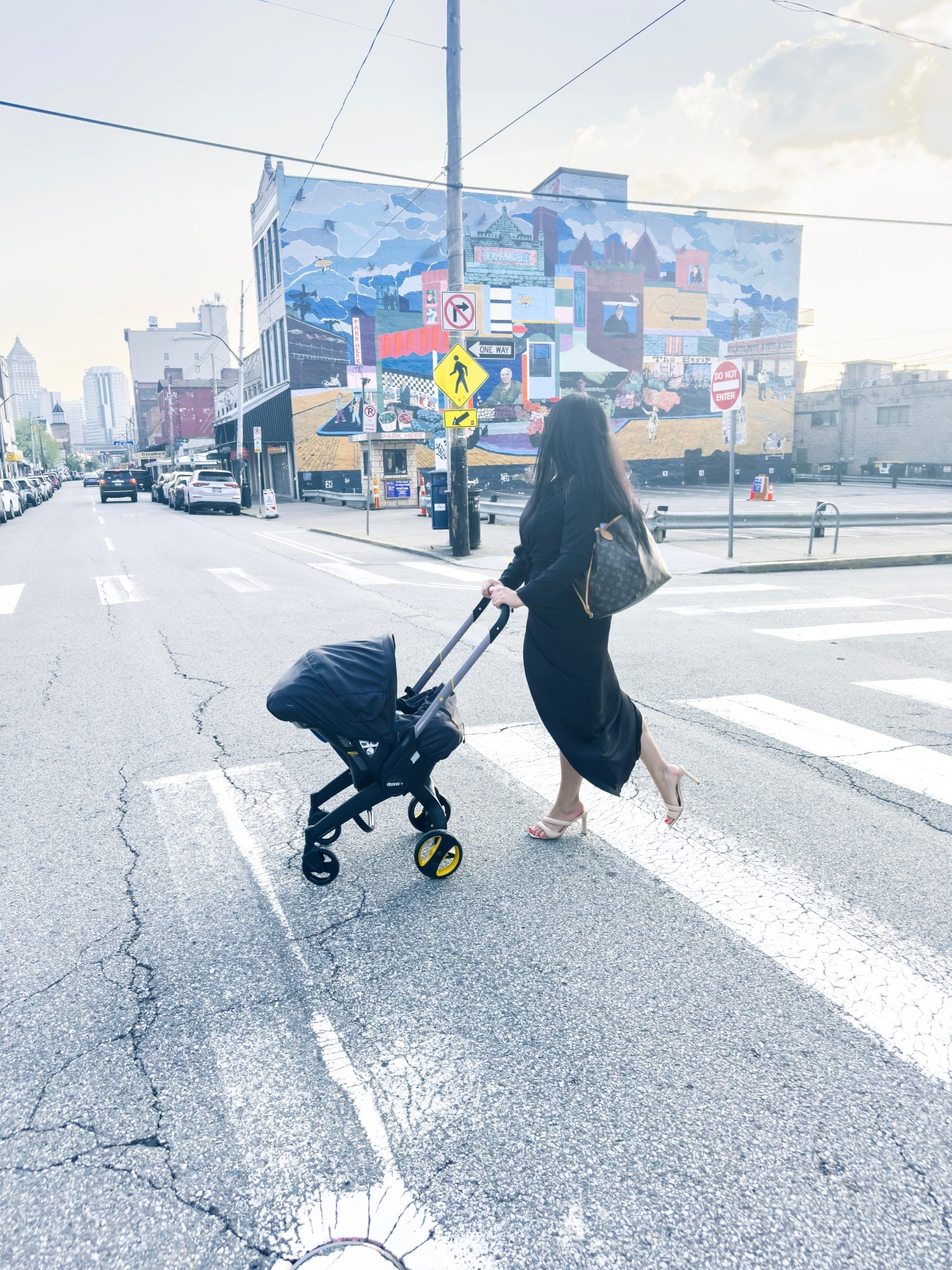 Donna Car Seat Stroller + 3 Baby must-haves for new moms.  Review now up on the blog.🖤

#LTKBump #LTKFamily #LTKBaby