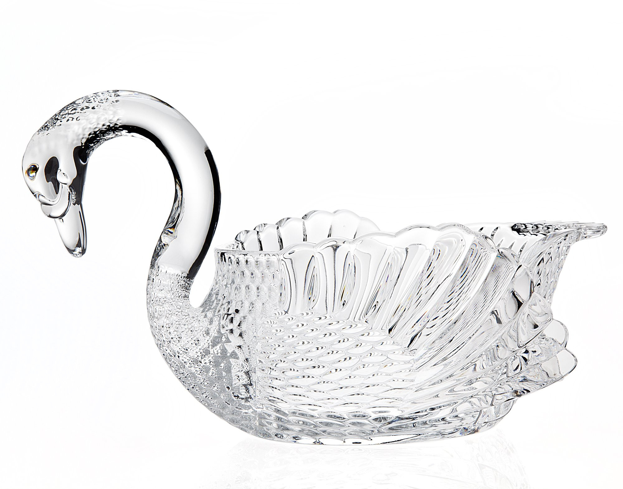 Godinger Swan Centerpiece Bowl Crystal Giftware | Amazon (US)