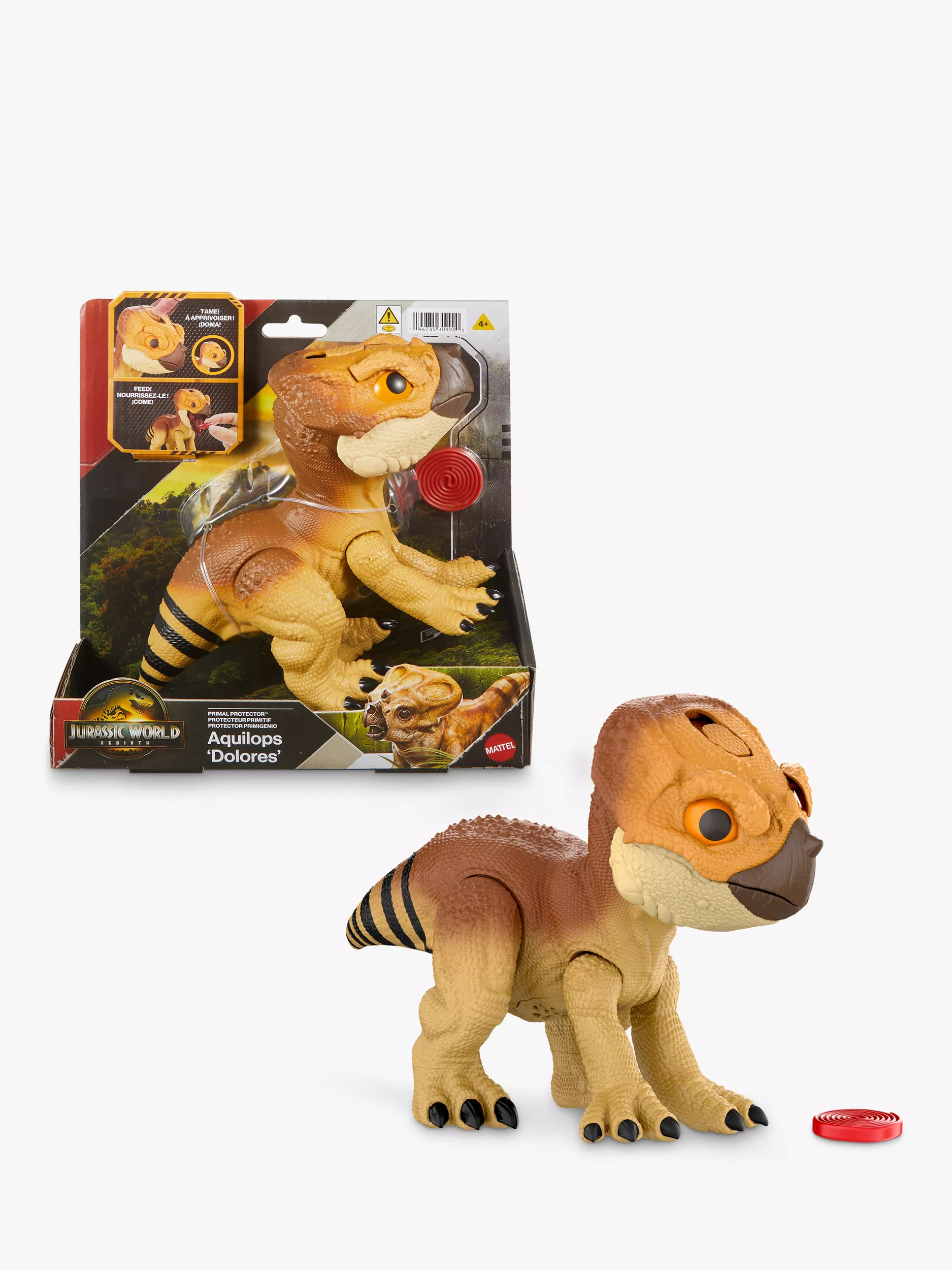 Jurassic Park Jurassic World Primal Protector Aquilops Interactive Figure | John Lewis (UK)
