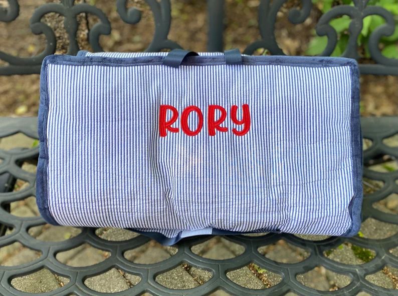 Toddler Nap Mat With Pillow Sleeping Bag Day Care Preschool - Etsy | Etsy (US)