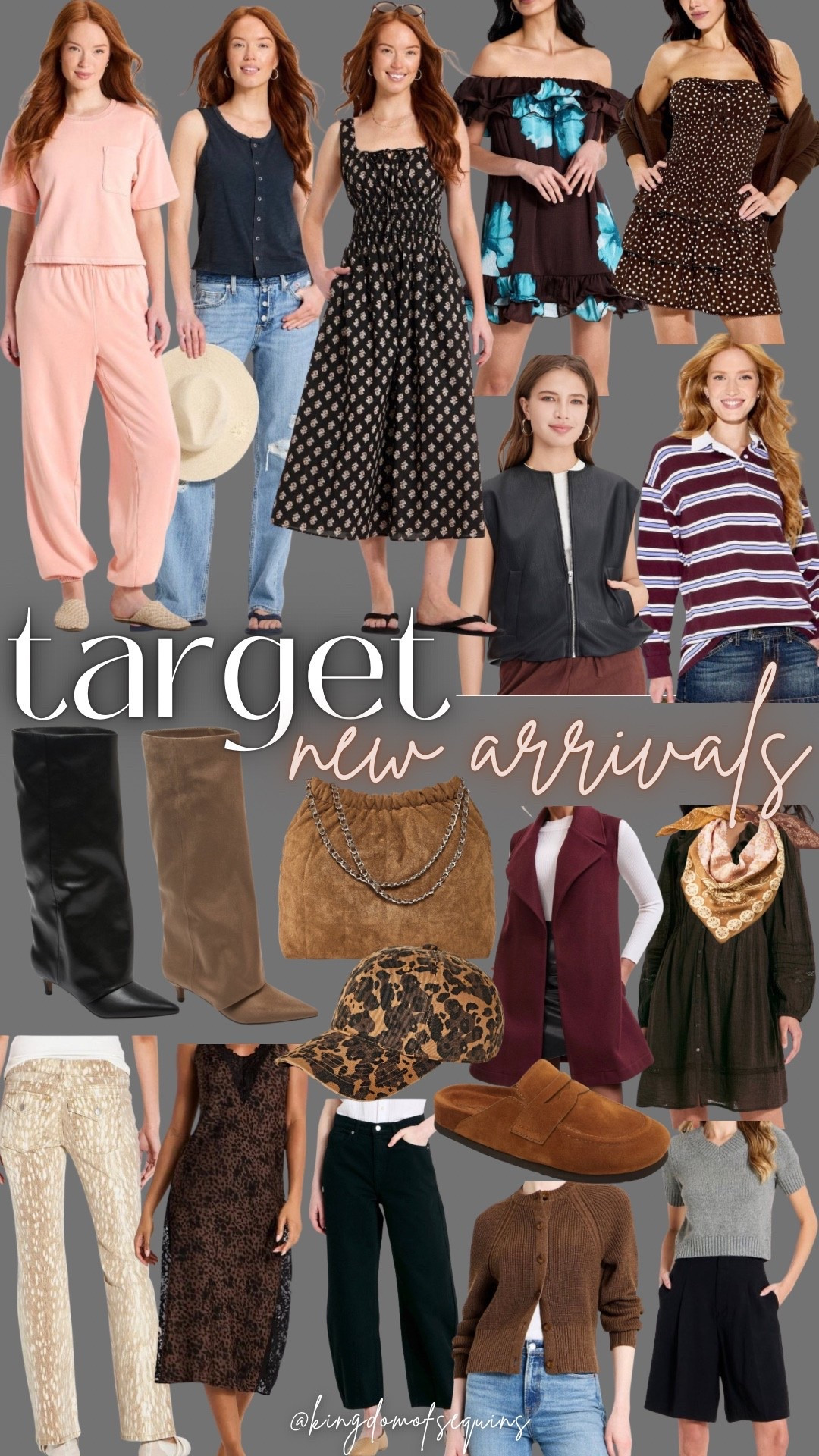Target new fall arrivals