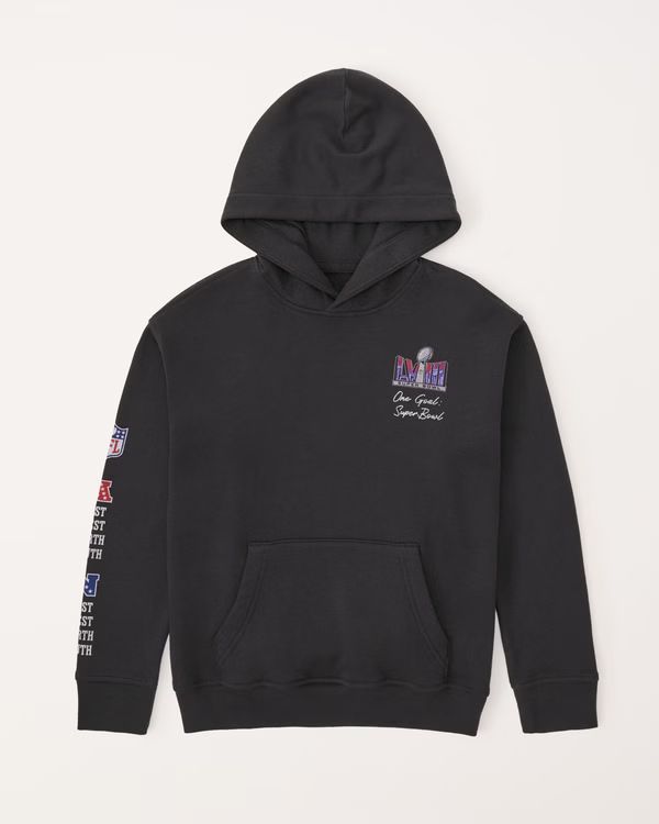 nfl graphic popover hoodie | Abercrombie & Fitch (US)