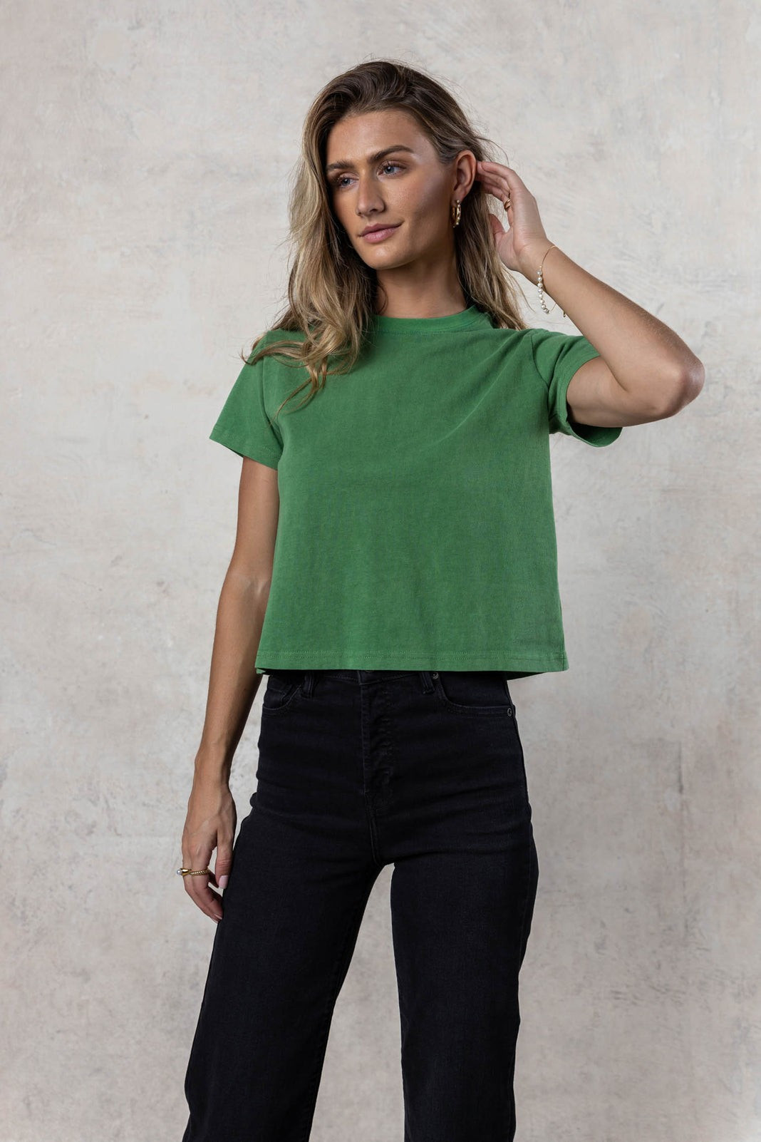 Be My Baby Tee in Green - böhme | Böhme US