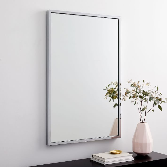 Metal Frame Rectangular Wall Mirror | West Elm (US)