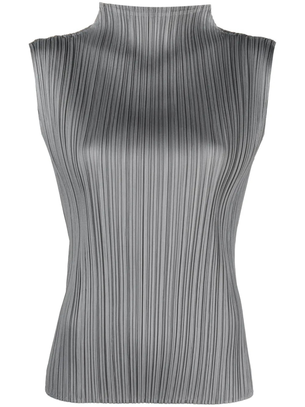 Pleats Please Issey Miyake Geplooide Tanktop - Farfetch | Farfetch Global
