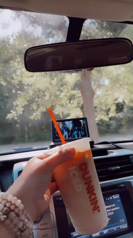 errands in sparkle city ✨ this morning with both babies 👶🏼🩵👶🏼 called for a little @dunkin run for mama!! 🧋🥰
#babiesandcoffee 👼🏼🫶🏽🙌🏽 

ALSO - linked this awesome DOUBLE car camera (for the back seat 💺) for y’all over on my LTKit app!! Could NOT recommend more for mamas of multiples!!! 👶🏼🙌🏽

#LTKFamily #LTKTravel #LTKBaby