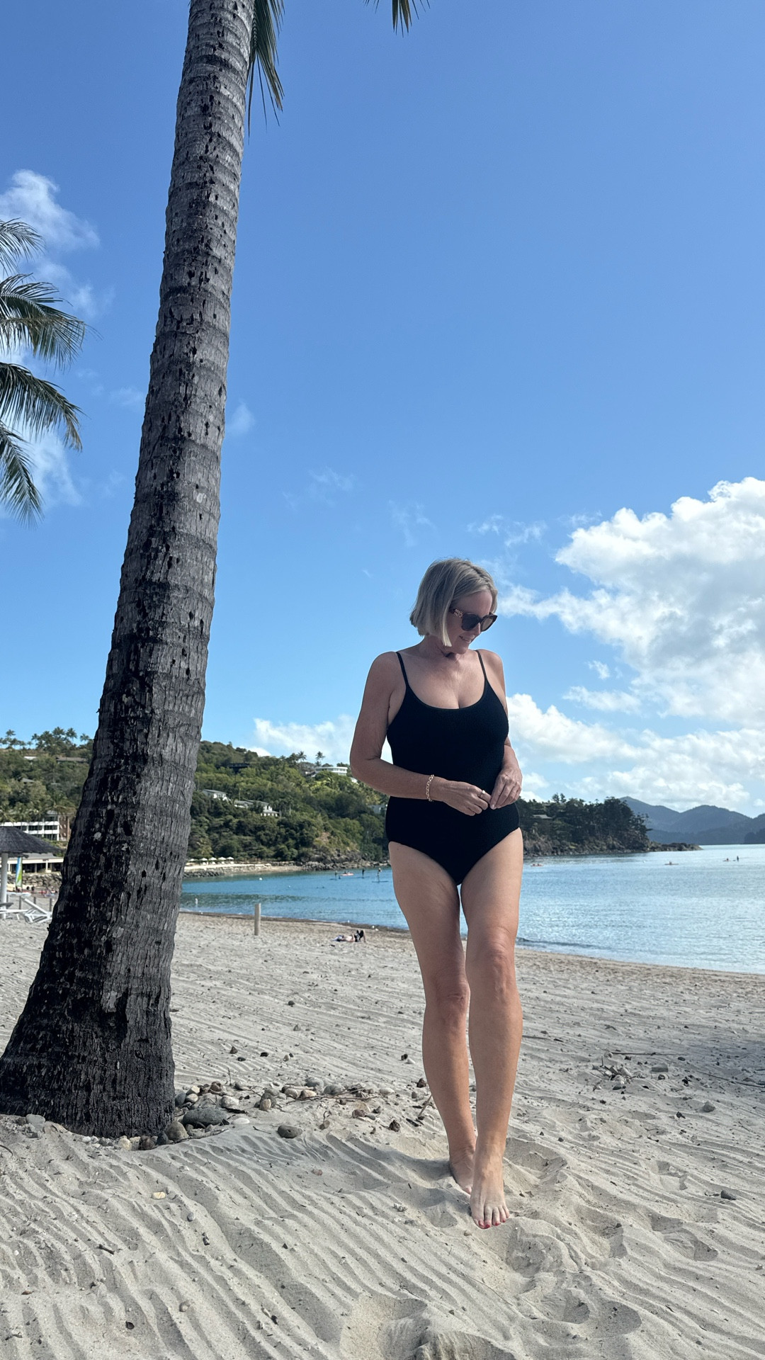 Enter code IKNOWNIKKI to save 10% (minimum spend $50; cannot be combined with other discounts) 

Tried and tested: Une Piece’s new crinkle cut swimsuits. Yes, it’s the same fit and support you’ve come to know and love at Une Piece but in this comfort-plus textured stretch fabric.

I’m in size 12 which would be my regular swimsuit size. Stick to your regular swimsuit size.

PS. The black crinkle maillot one piece shown lands this Sunday

#LTKaustralia #LTKover50style #LTKswimwear