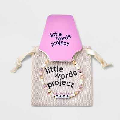 Little Words Project Mama Beaded Bracelet - Pink | Target